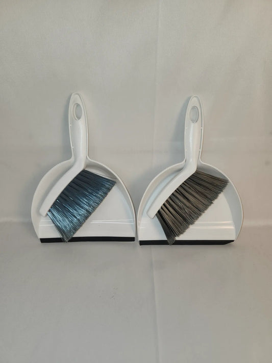 Mini Brush and Dustpan Set, Pack of 2