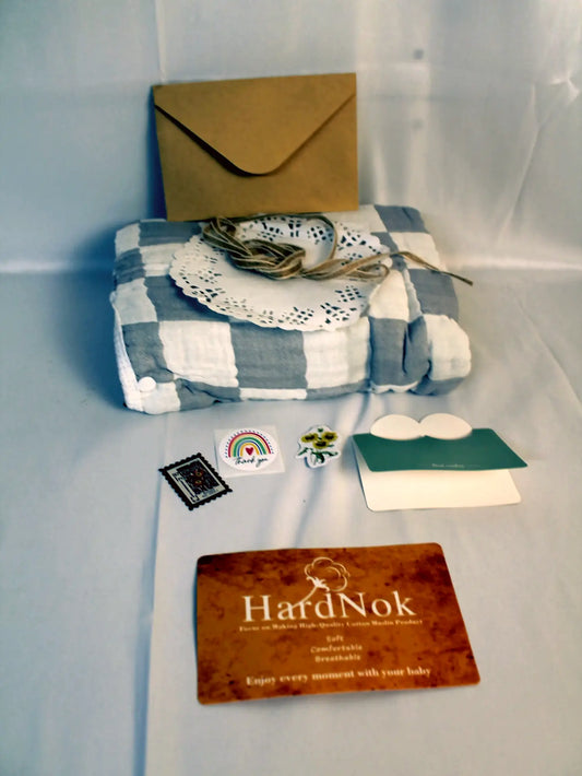 Ultra-Soft Muslin Baby Hooded Towel