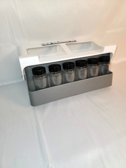 Under-Shelf Kitchen Cabinet Spice Rack