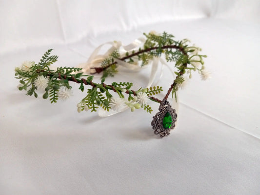 Flower Circlet Tiara Headband