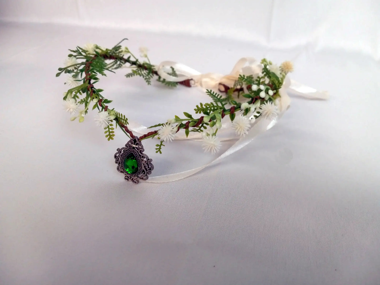 Flower Circlet Tiara Headband