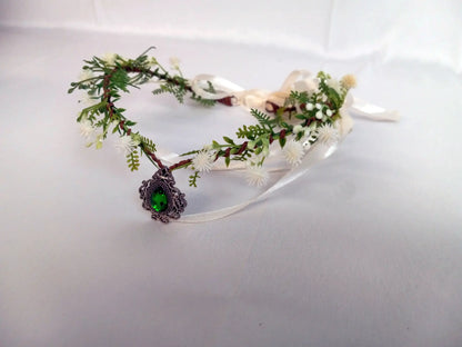 Flower Circlet Tiara Headband