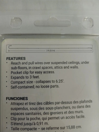 3' Telescoping Wire Retrieval Hook