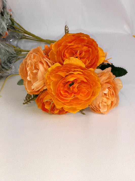 8 Pack Artificial Peony Flowers