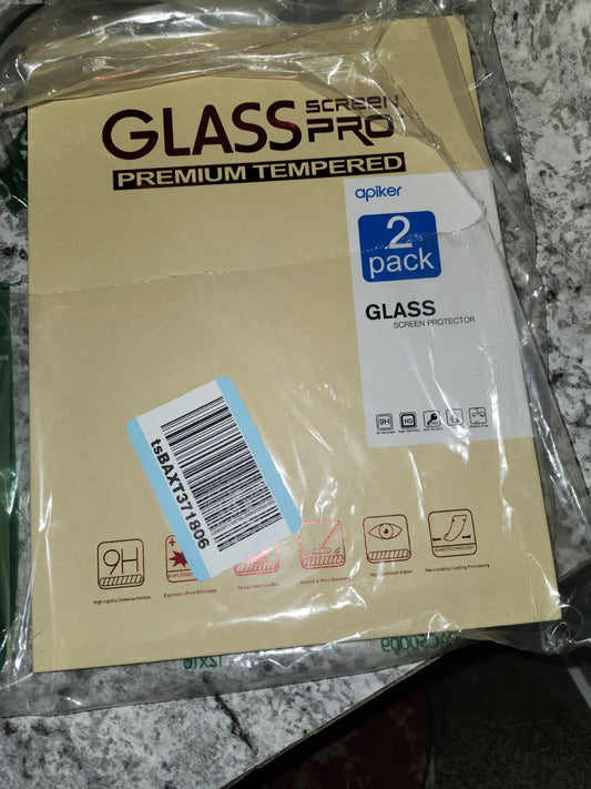 Glass Screen Protector, 2 pack