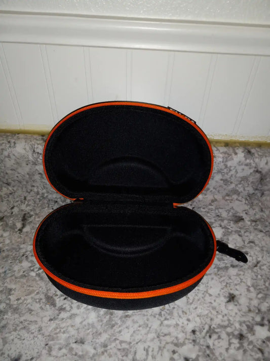 Sukoa Ski Goggles Case, Black and Orange