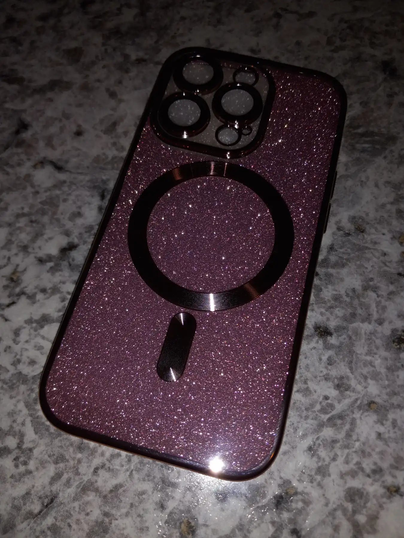 Magnetic Clear iPhone 14 Case, Pink