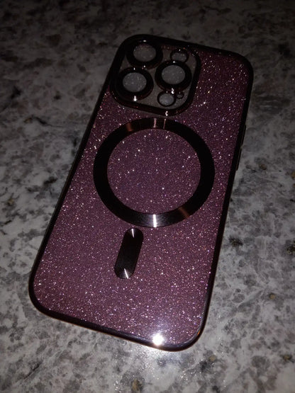 Magnetic Clear iPhone 14 Case, Pink
