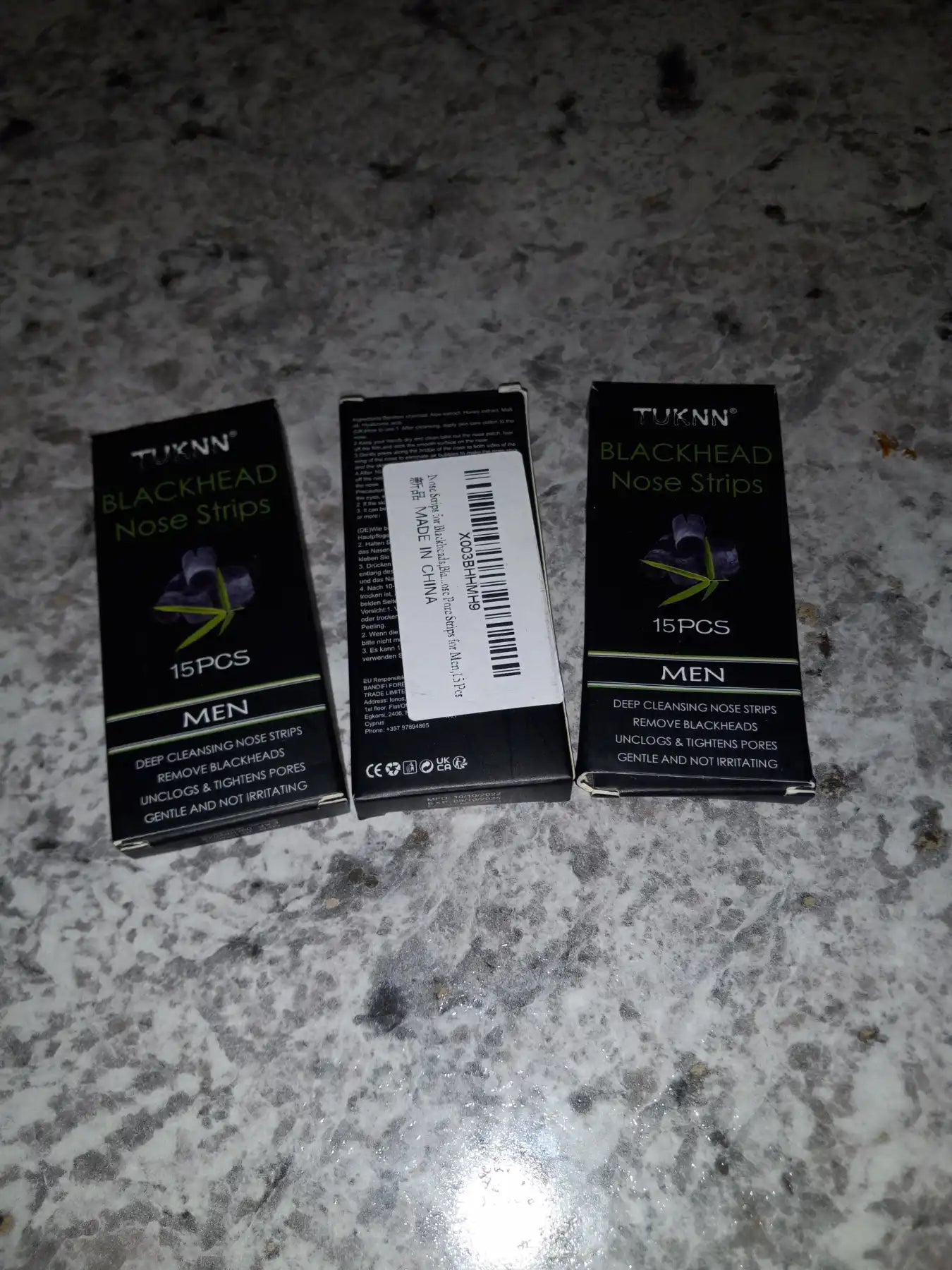 Tuknn Blackhead Strips for Men, 15 pcs