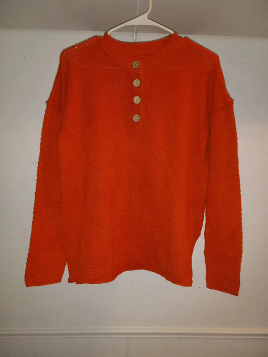 Women's Sweater, orange