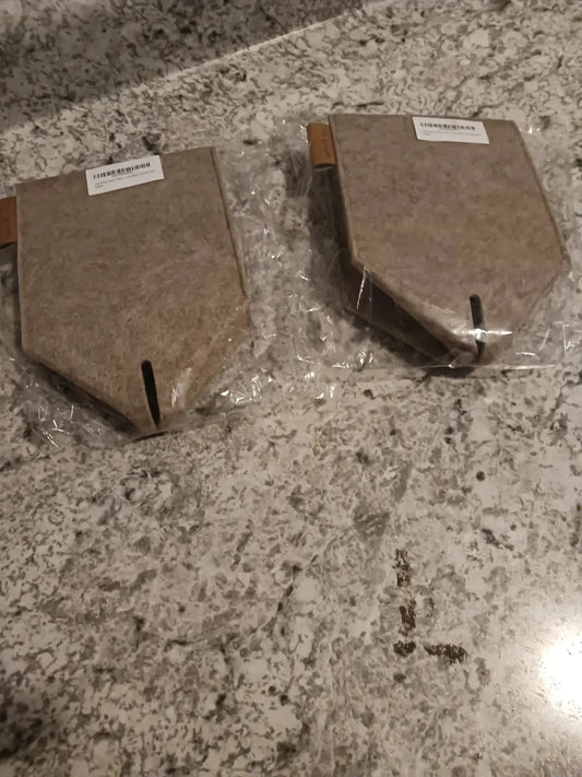 Carrot's Den Tissue Box Covers, oatmeal