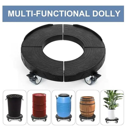Trash Can Dolly – trash can dolly, black