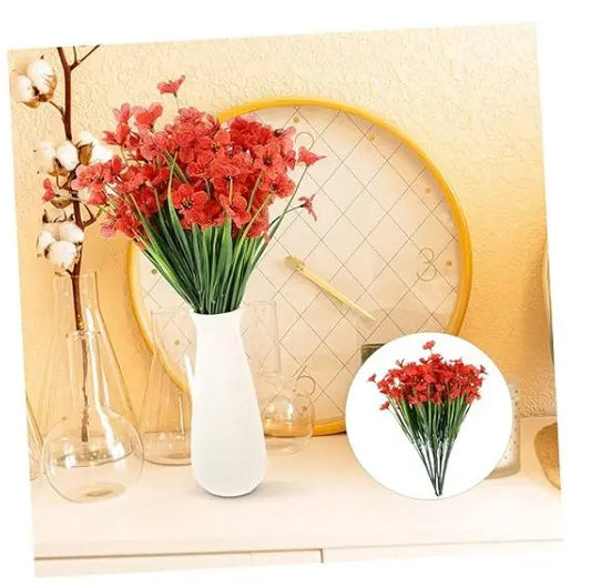 8pcs Artificial Flower Decor - Zerodeko 12pcs artificial flower decor 