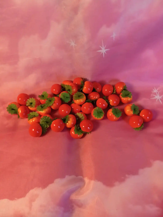 Mini Artificial Tomatoes - Mini artificial tomatoes 40pcs