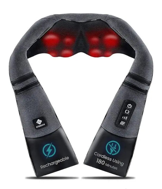 Wireless Shiatsu Neck & Shoulder Massager