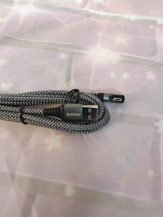 USB-A To Micro-USB Right Angle 3 Pack