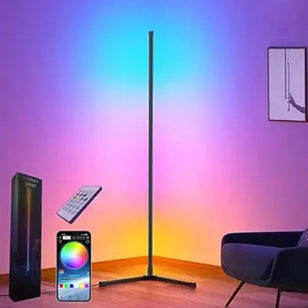 Color Changing Corner Floor Lamp